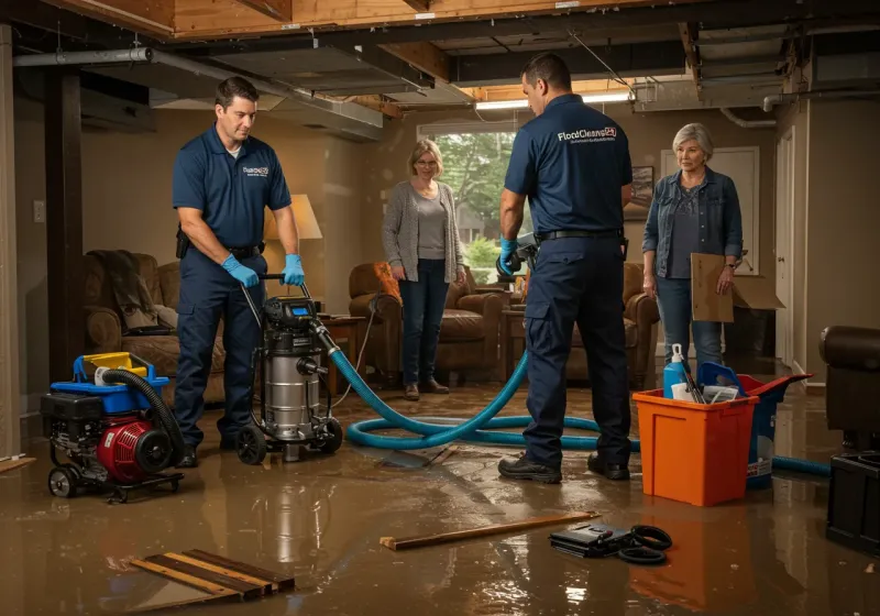 Basement Water Extraction and Removal Techniques process in LaPorte County, IN