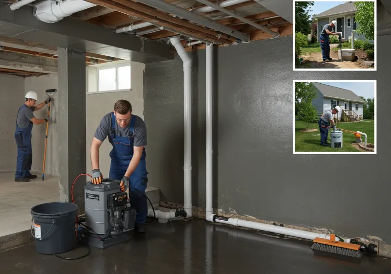 Basement Waterproofing and Flood Prevention process in LaPorte County, IN